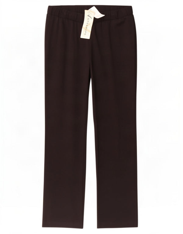 Marks & Spencer Dame Autograph Casual Bukser UK 18 XL W36 L31 Sort