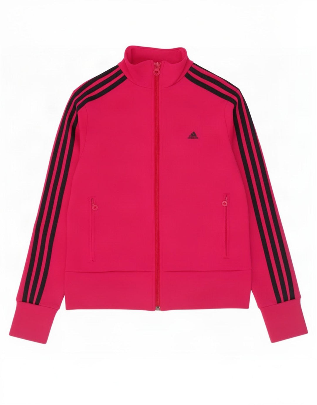 Adidas træningsdragt topjakke til kvinder UK 12 Medium Pink Polyester