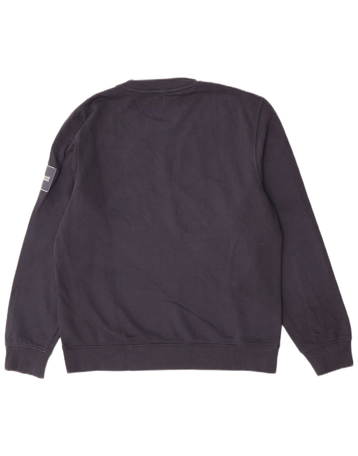 Gaudi Herre Sweatshirt Jumper Medium Marineblå Bomuld