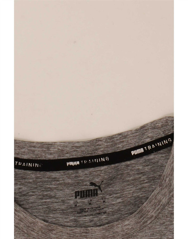 Puma Herre grafisk T-shirt Top mellemgrå