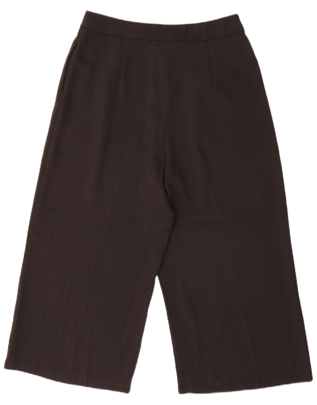 Topshop Dame Pegged Capri Bukser UK 12 Medium W30 L21 Sort Polyester