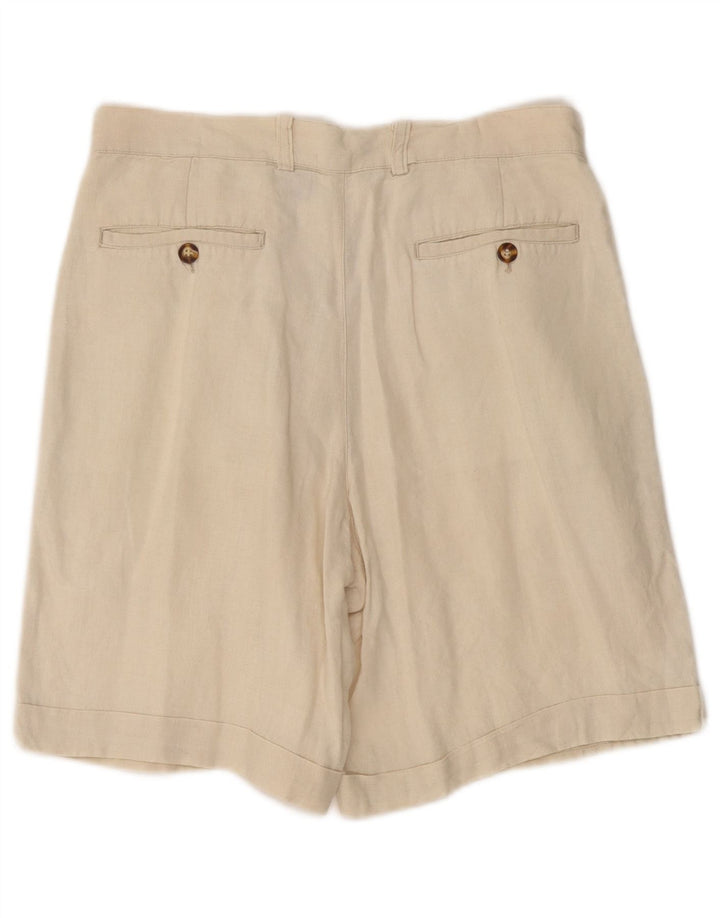 GAP Kvinders Pegged Chino Shorts W30 Medium White Linen