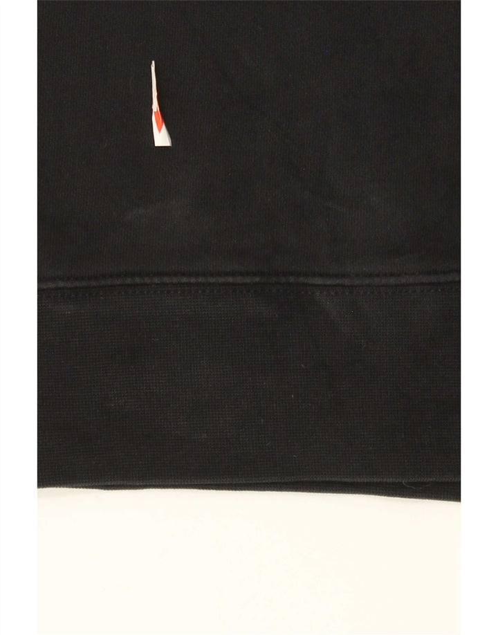 Marks & Spencer Herre Regular Fit Sweatshirt Jumper Medium Sort Bomuld