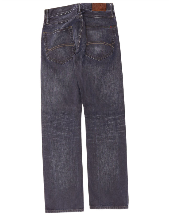 TOMMY HILFIGER Womens Ryder Regular Straight Jeans W29 L32 Navy Blue