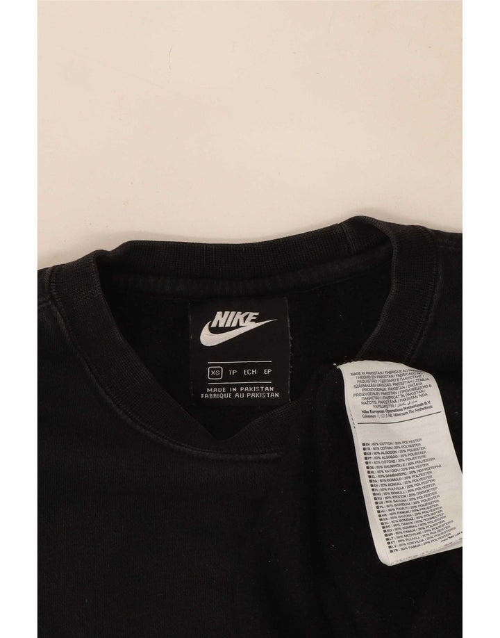 Nike Sweatshirt til mænd XS Sort bomuld