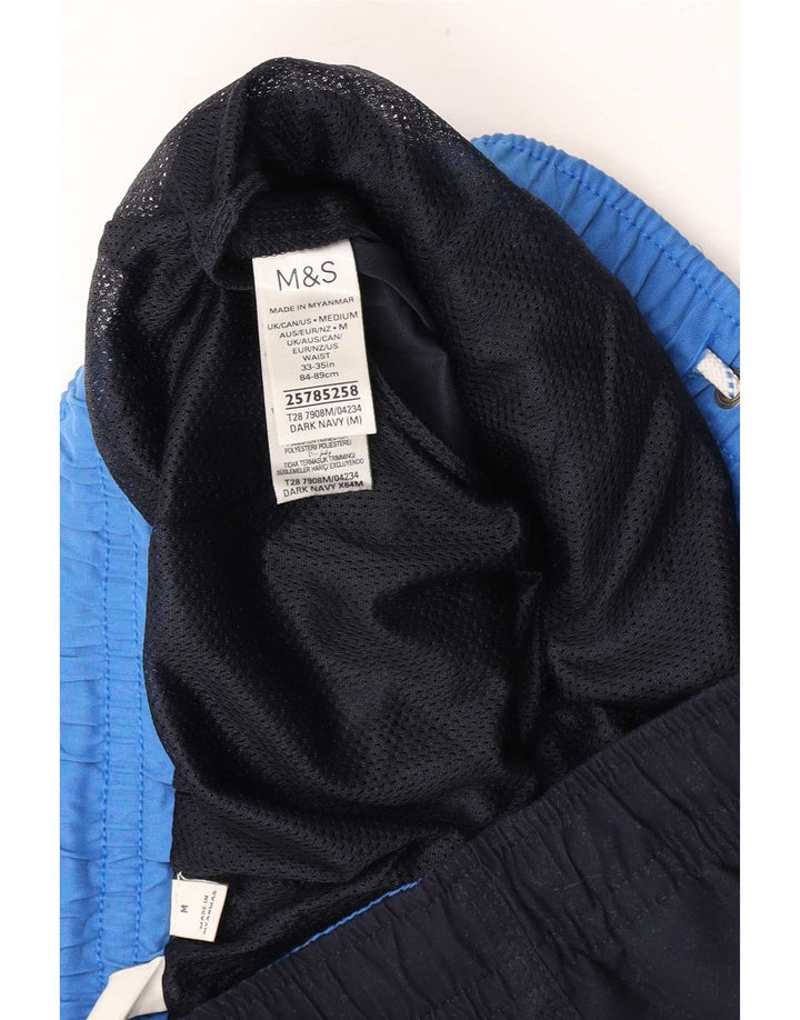 Marks & Spencer Badeshorts til mænd mellem marineblå polyester