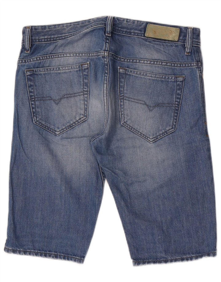 Diesel Herre Denim Shorts W29 Medium Blue Bomuld
