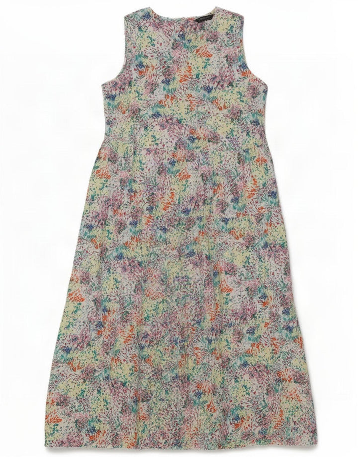 Marks & Spencer Dame Maxikjole UK 14 Large Multicolored Floral
