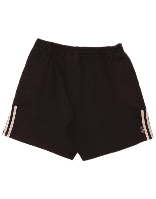 Adidas Herre Climalite Sport Shorts Medium Sort Stribet Polyester