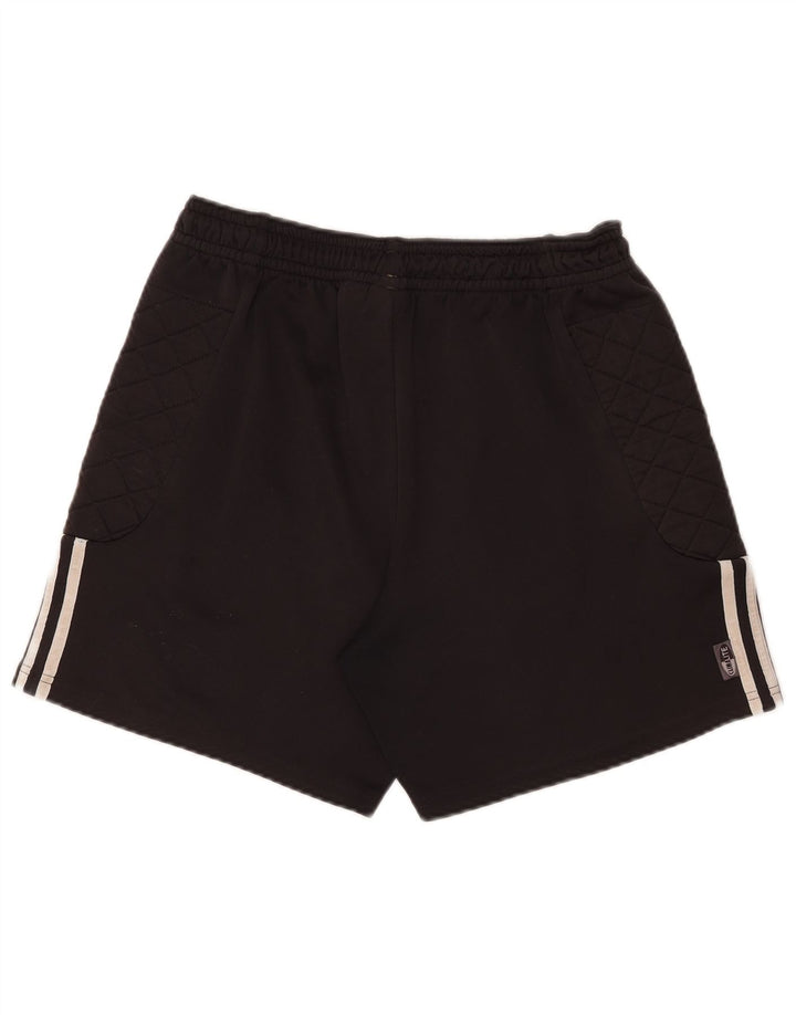 Adidas Herre Climalite Sport Shorts Medium Sort Stribet Polyester