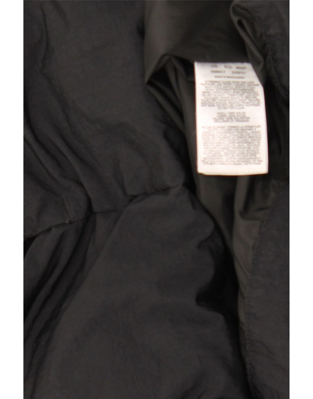 Columbia Polstret herrejakke UK 36 Lille sort nylon