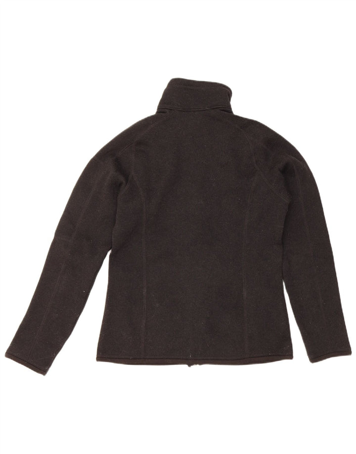 Patagonia Womens Regular Fit træningsdragt Topjakke UK 10 Small Black