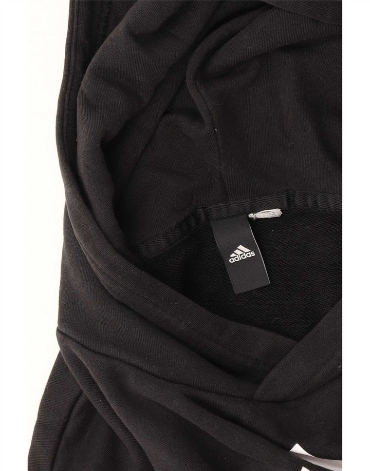 Adidas Grafisk hættetrøje til mænd, lille sort