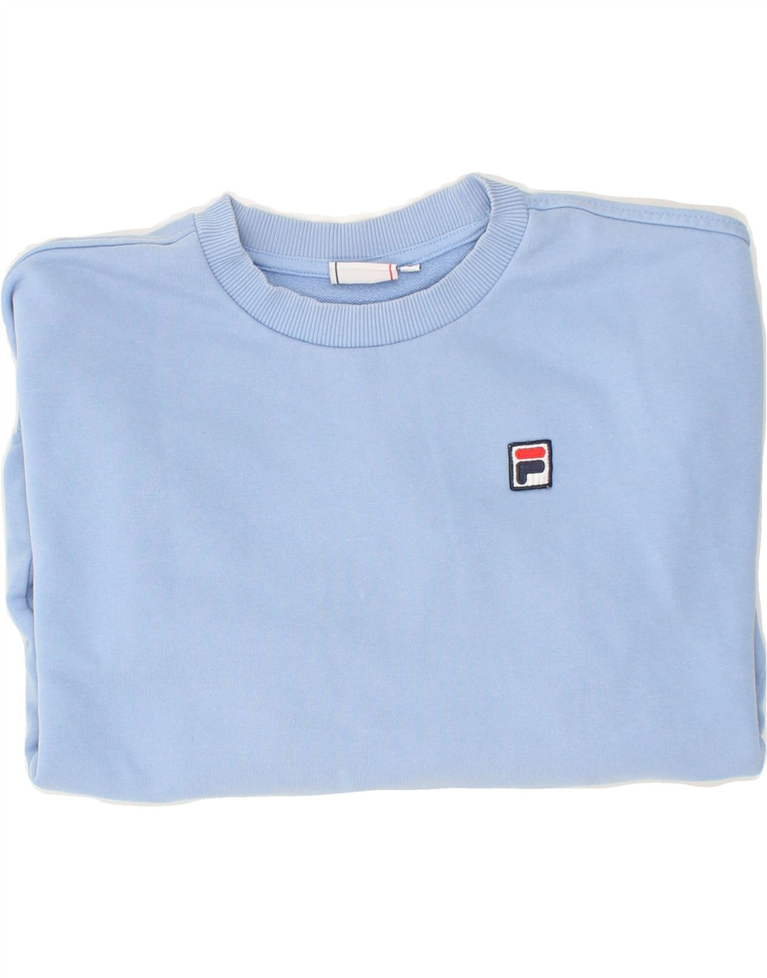 FILA Womens Sweatshirt Jumper UK 8 Small Blue Cotton Vintage Fila and Second-Hand Fila from Messina Hembry 