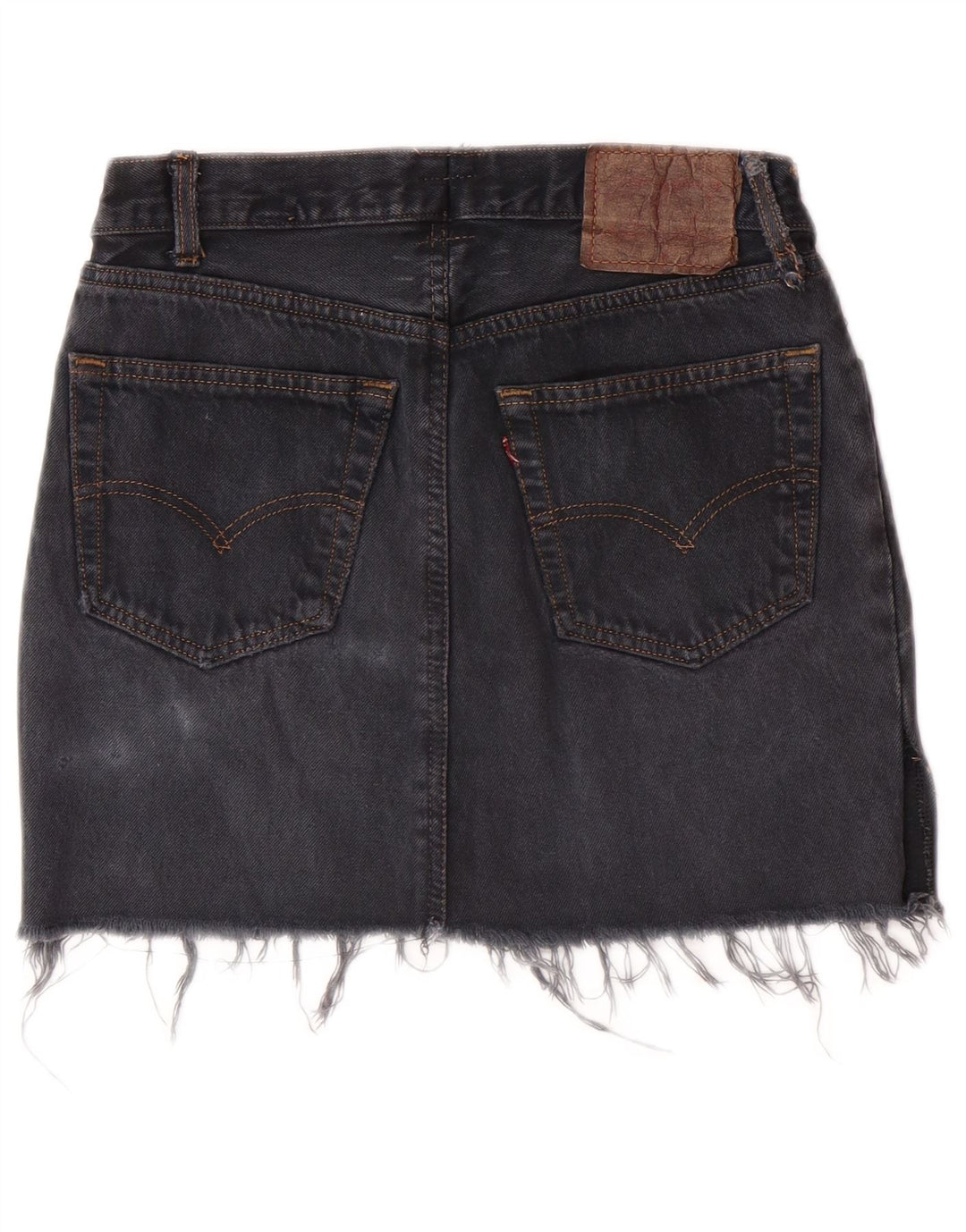 LEVI'S Dame Denim Nederdel W28 Medium Grey