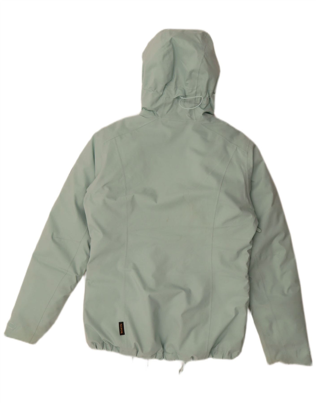 Jack Wolfskin Dame Hætte Oversized Polstret Jakke UK 8/10 Small Green