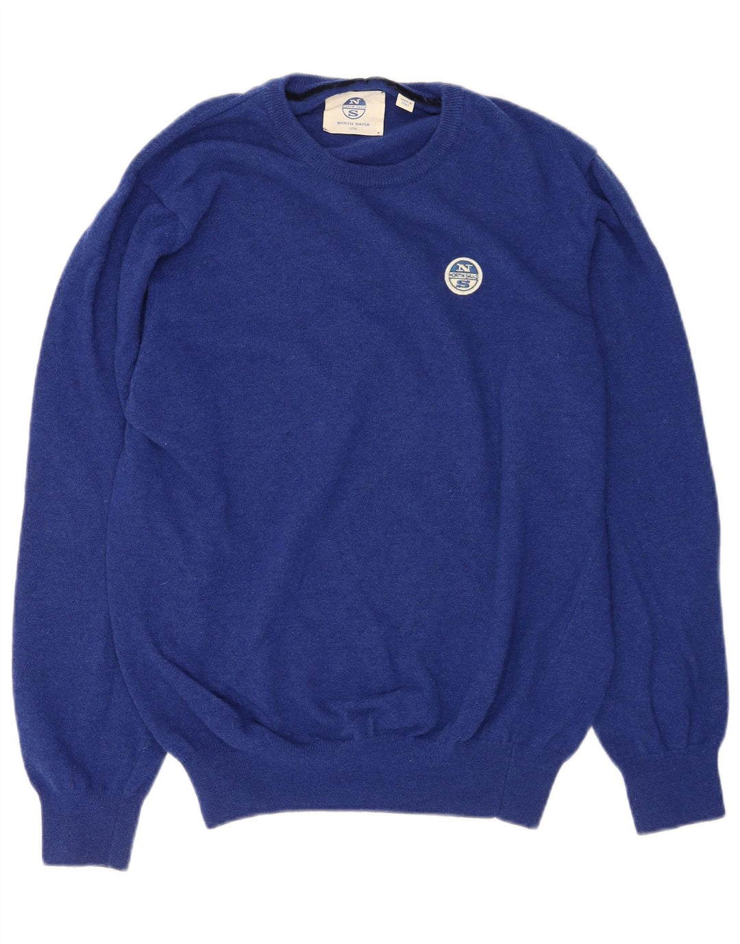 North Sails Herre Crew Neck Jumper Sweater 2XL Blå Uld