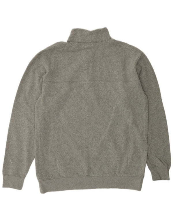 Columbia Sweatshirt med lynlås til kvinder DK 14 Medium grå bomuld