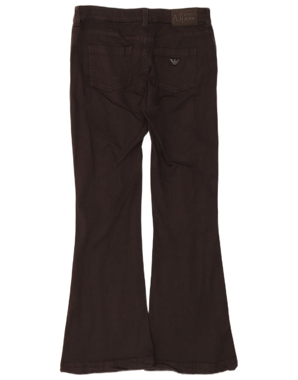 Armani Dame Flared Jeans W29 L30 Brun Modal