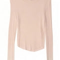 Zara Dametop Langærmet UK 12 Medium White