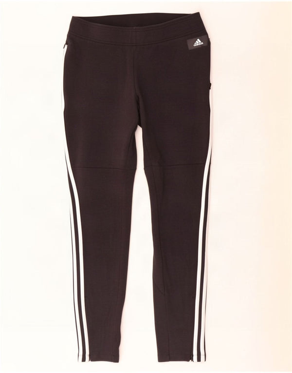 Adidas træningsdragtsbukser til kvinder UK 8/10 Small Black