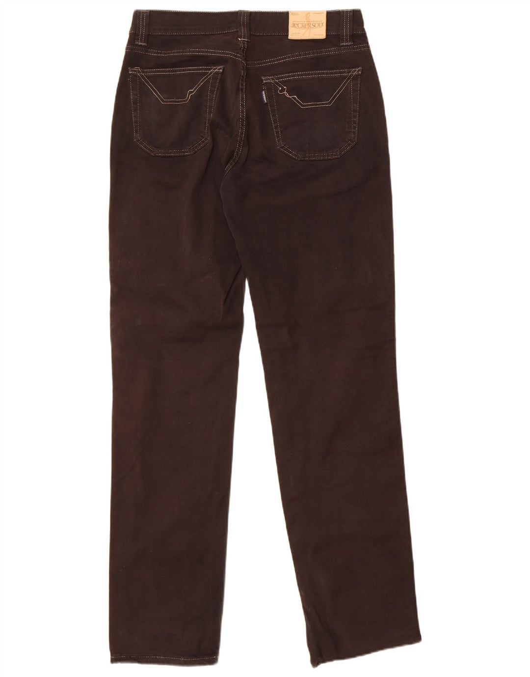 Jeckerson Straight Jeans til mænd W31 L33 Sort bomuld