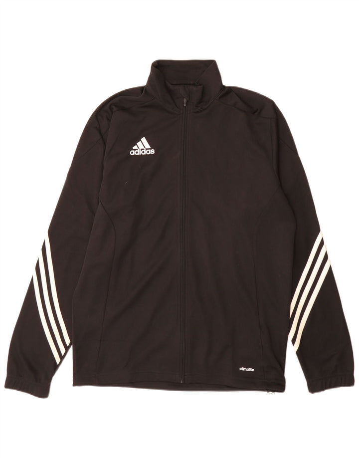 Adidas Herre Climalite Træningsdragt Topjakke Medium Sort Polyester
