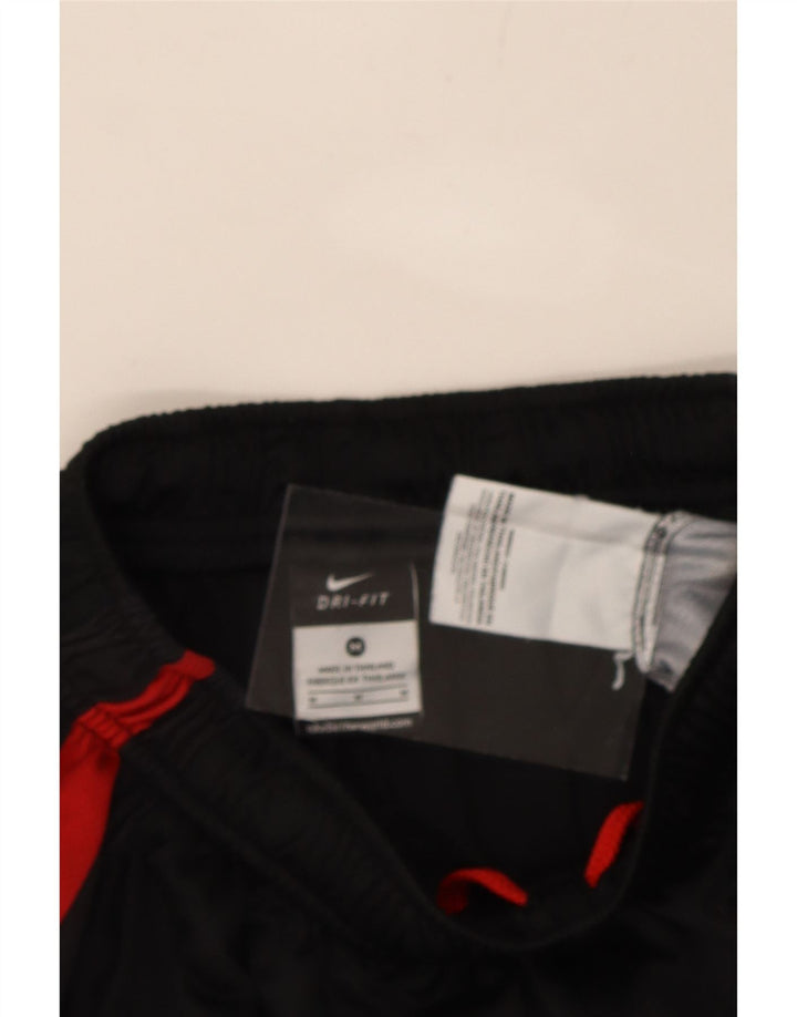 NIKE Boys Dri Fit Graphic Sport Shorts 10-11 Years Medium Black Polyester Vintage Nike and Second-Hand Nike from Messina Hembry 