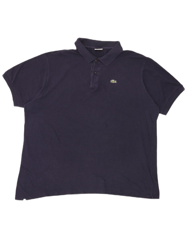 Lacoste herre poloskjorte str. 8 3XL marineblå bomuld