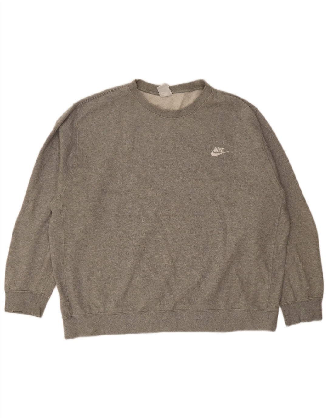 Nike Sweatshirt Jumper til mænd 2XL Grå Flecked Bomuld