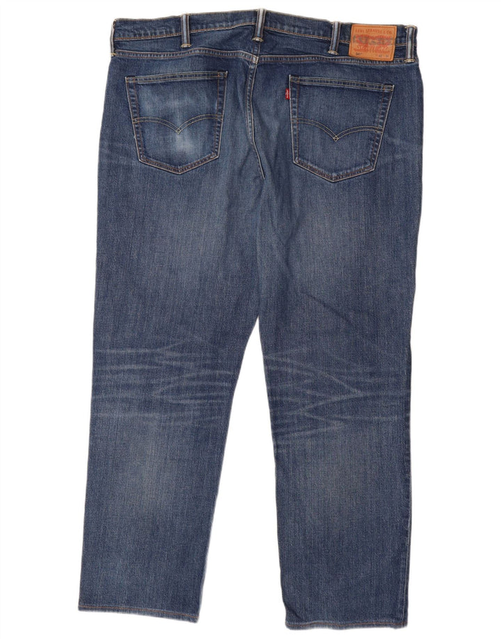 Levi's Herre 541 tilspidsede jeans W42 L30 blå bomuld