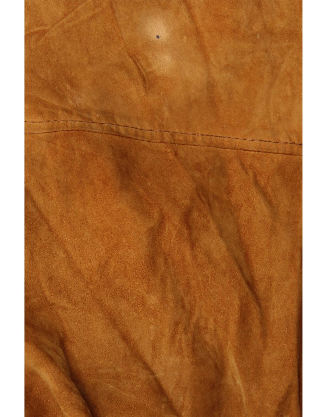 VINTAGE Bomberjakke i ruskind til mænd UK 38 Medium Beige