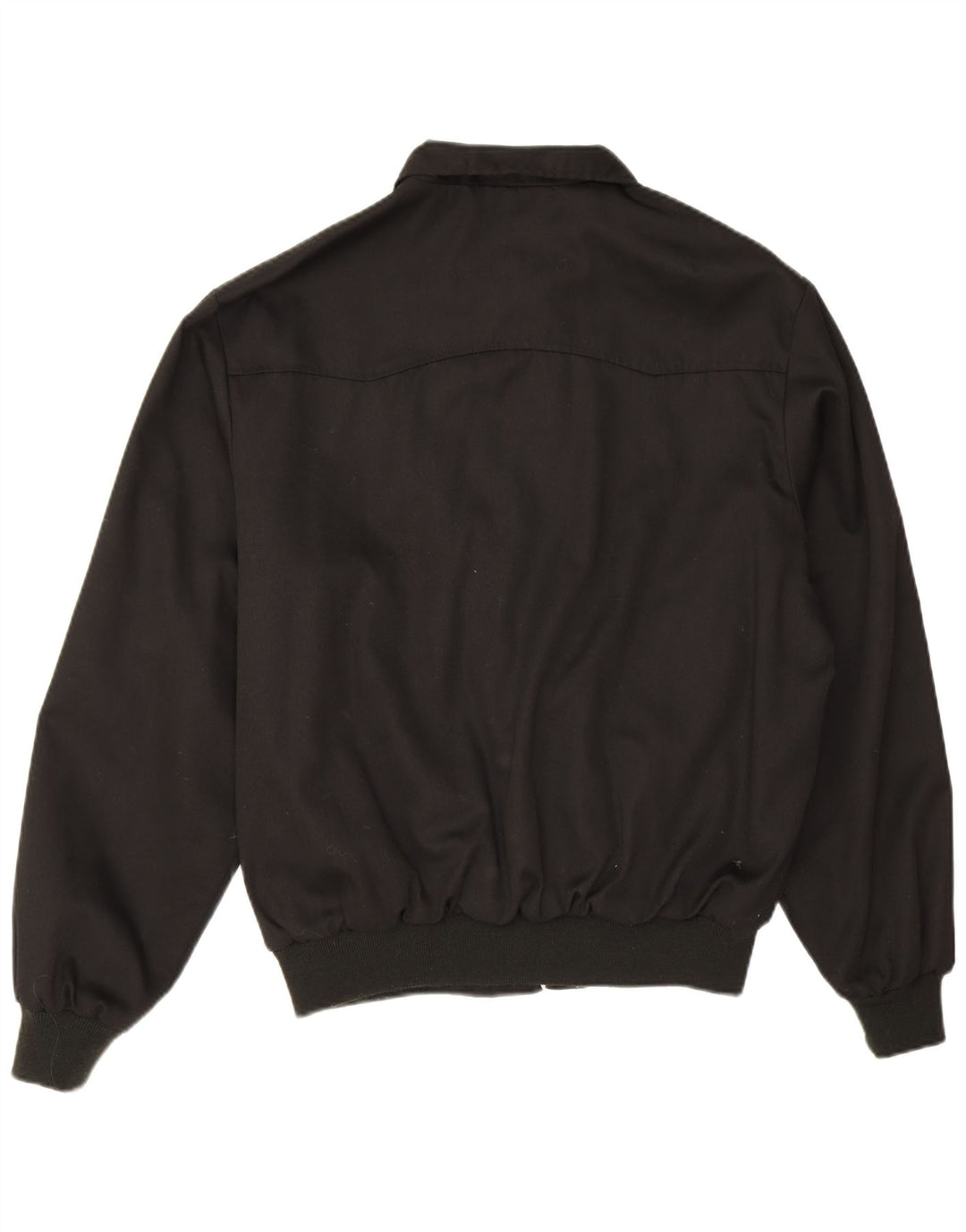 Vintage Bomber Jacket UK 40 Stor sort polyester