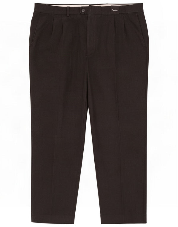 Pierre Cardin Herre Pegged Suit Trousers IT 54 2XL W42 L31 Grå