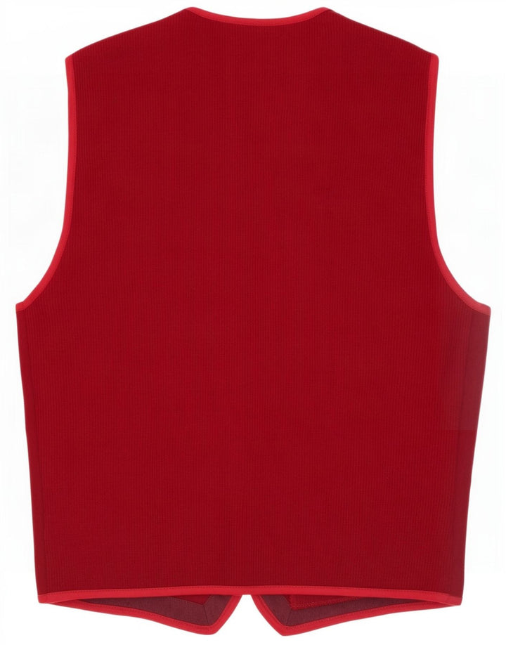 Vintage herrevest Medium Burgundy
