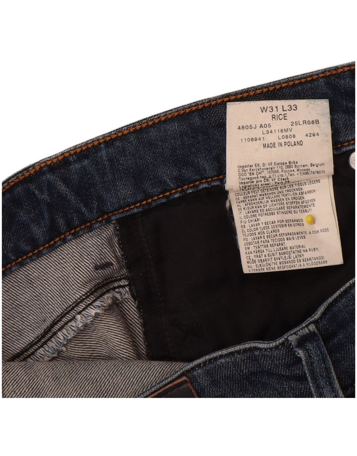 Lee Dame Rice Slim Jeans W31 L30 Blå Bomuld