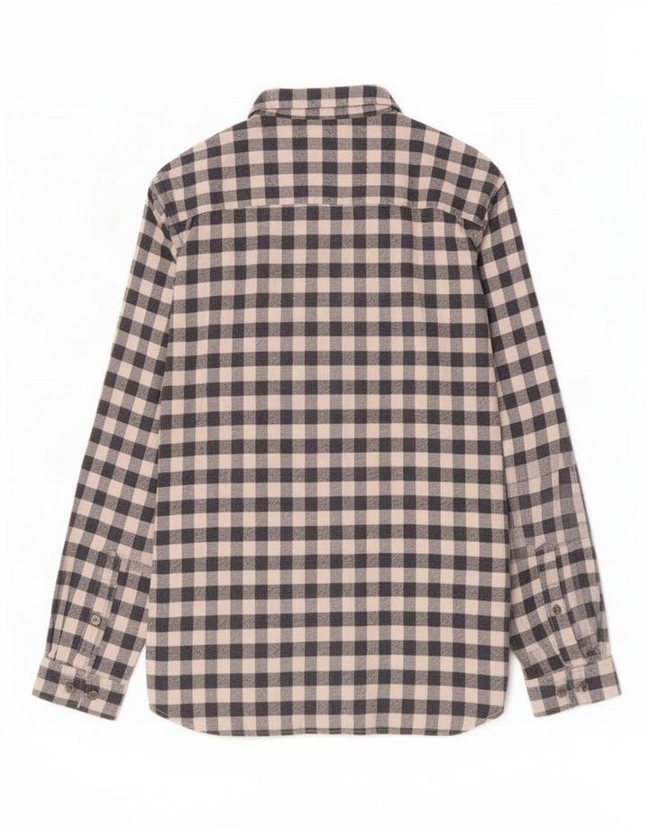 Jack & Jones Herre Flanelskjorte Medium Marineblå Gingham Bomuld