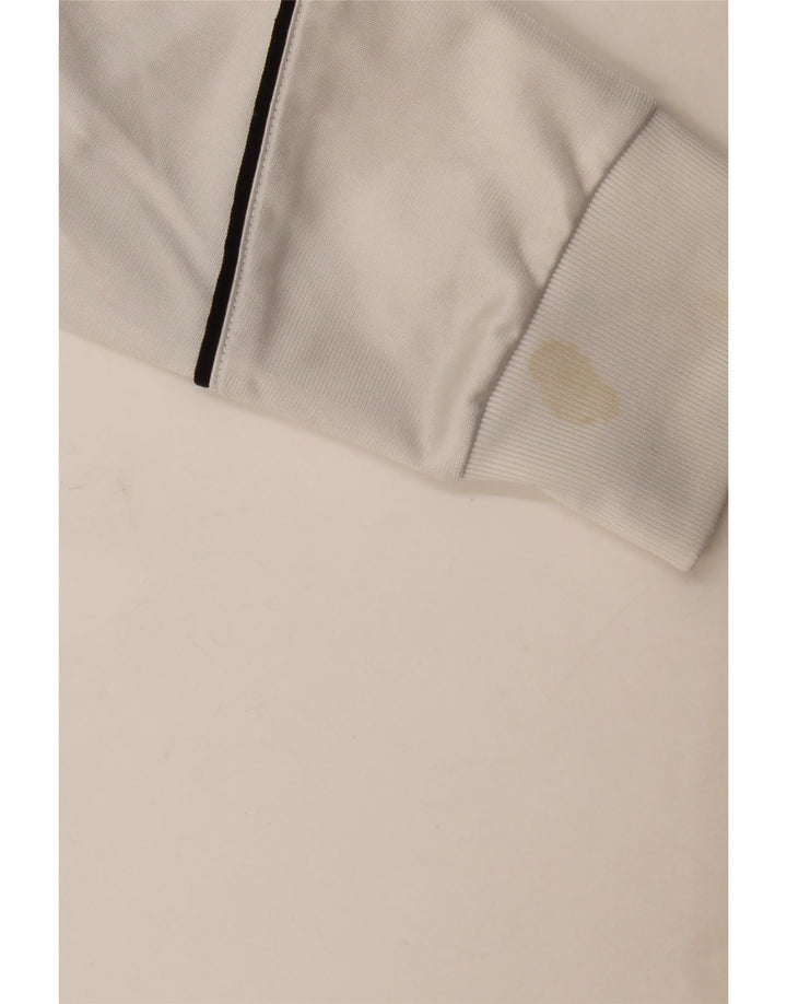 Adidas Træningsdragt til mænd Topjakke UK 36/38 Lille hvid polyester