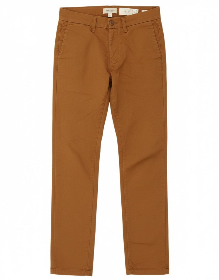 Carhartt Herre Sid Slim Chino Bukser W29 L32 Beige Bomuld
