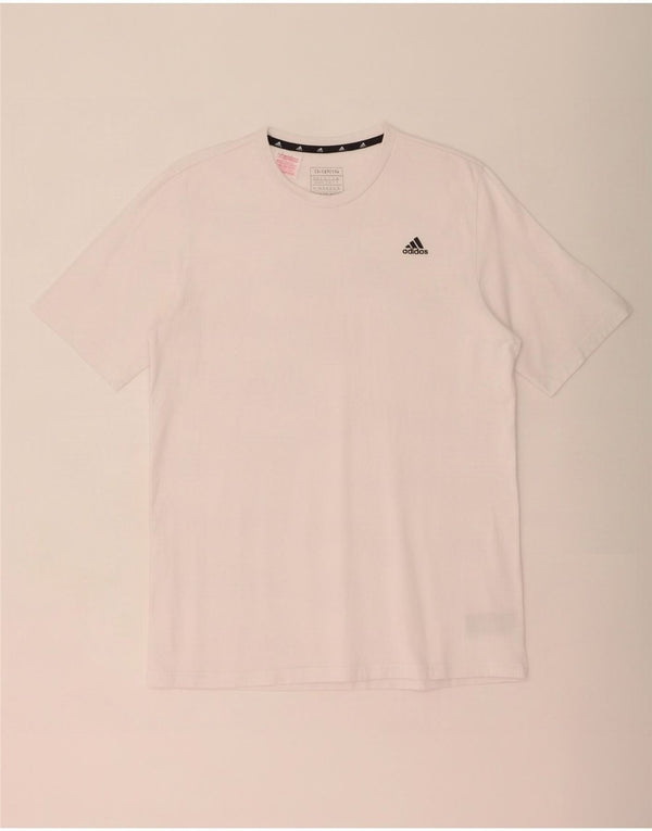Adidas drenge T-shirt top 15-16 år hvid bomuld