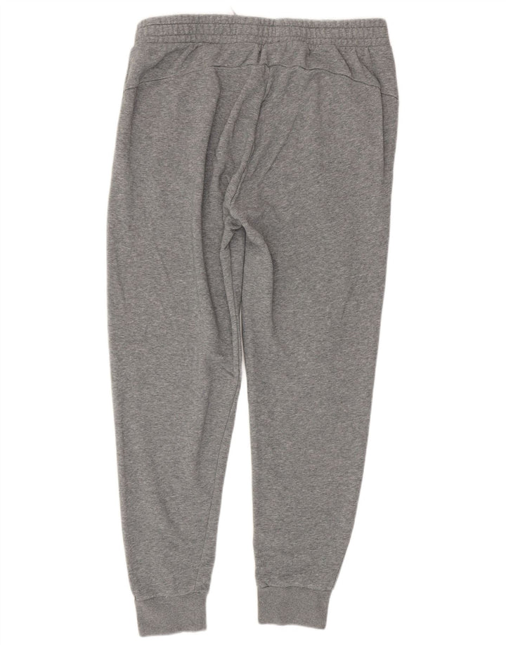 PUMA Mens Tracksuit Trousers Joggers XL  Grey Cotton