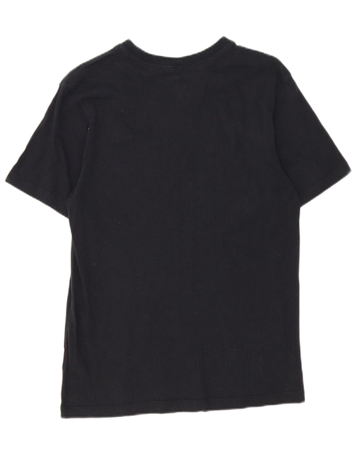 Nike T-shirt top lille sort bomuld til mænd