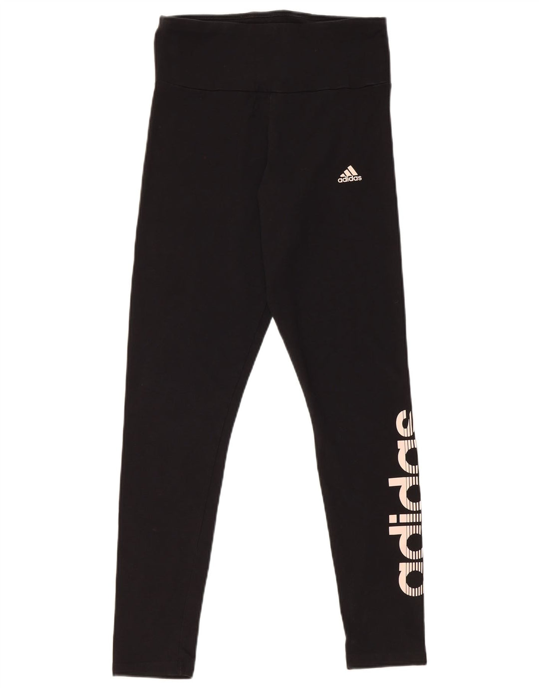 Adidas Graphic Leggings til kvinder UK 8/10 Small Black