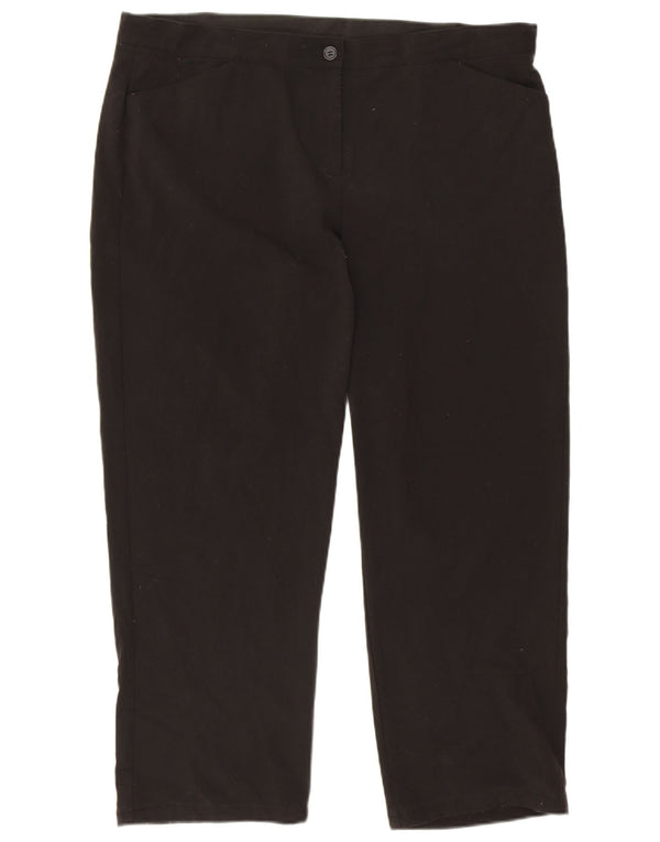Marks & Spencer Dame Autograph Casual Bukser UK 18 XL W40 L27 Sort