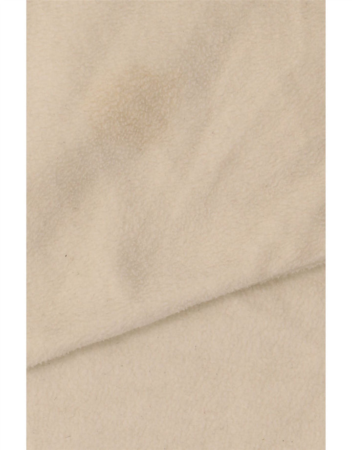 Iceberg Herre Fleece Jumper med lynlås XL Hvid Colourblock Polyester