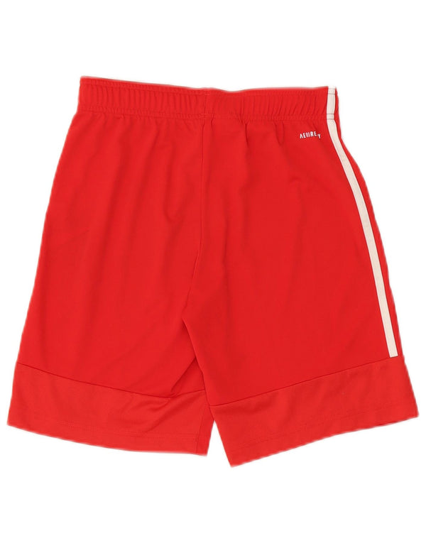 Adidas Boys Aeroready Sports Shorts 11-12 År Rød Polyester