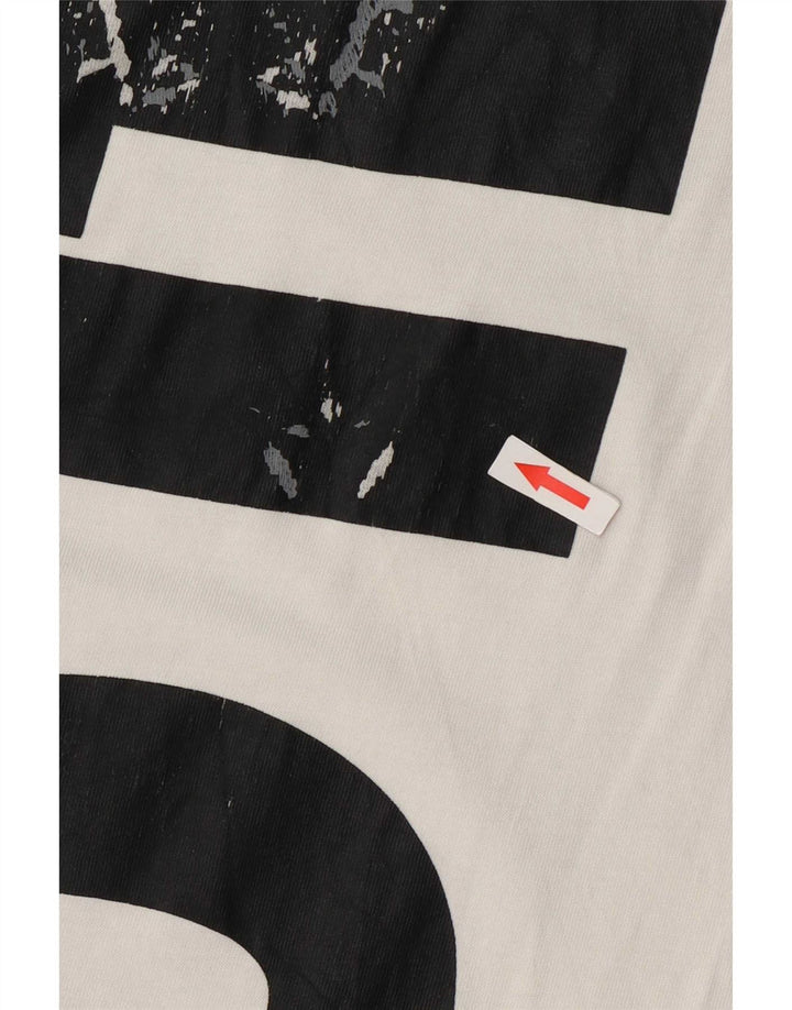 Nike Herre grafisk vest Top XL Hvid Bomuld