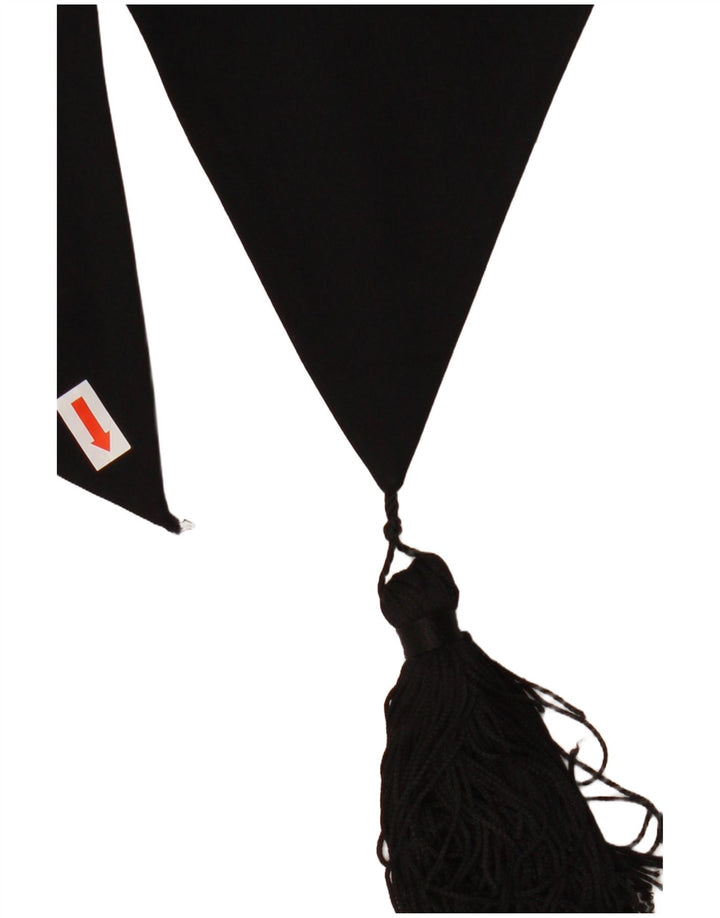 Moschino Womens Crop 1-knap blazerjakke UK 12 Medium Black Acetate