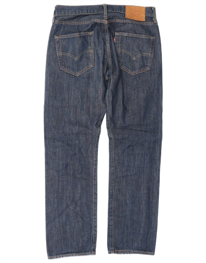 Levi's Herre 501 lige jeans W31 L30 blå bomuld