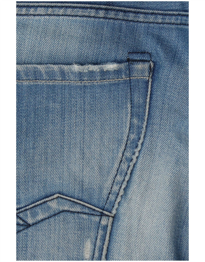 Replay Herre Waitom Denim Shorts W33 Large Blue Cotton